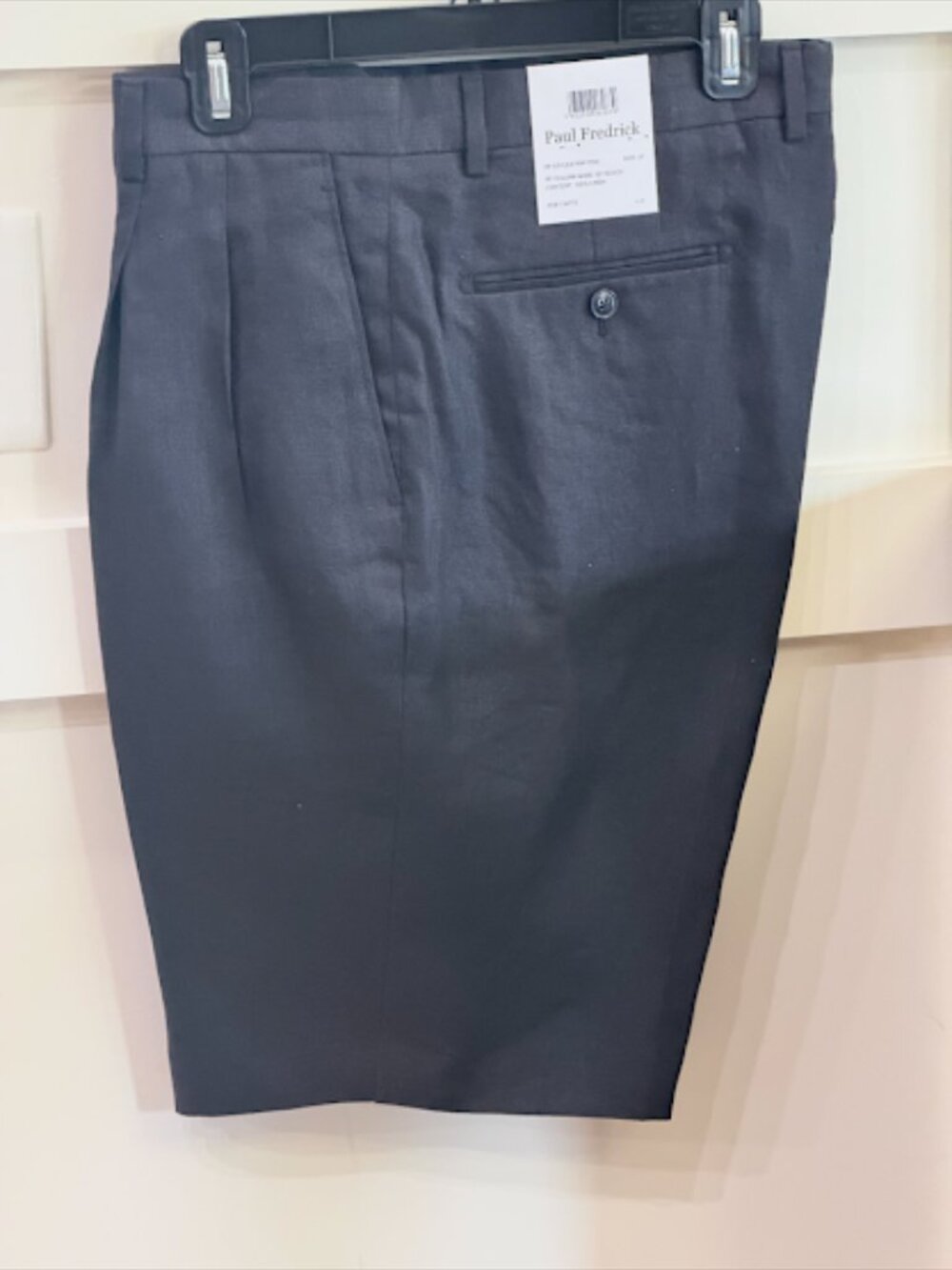 ✨ NWT Paul Fredrick Linen Shorts | Size 37 ✨